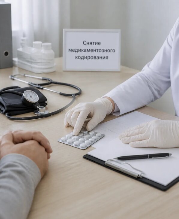 Снятие медикаментозного кодирования в Бердске от 5206 р. | Медзона