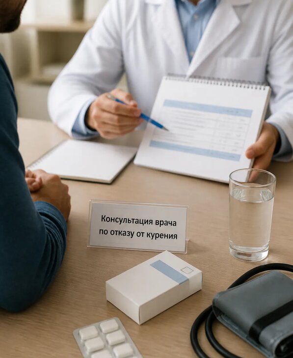 Консультация врача по отказу от курения для взрослых в Бердске